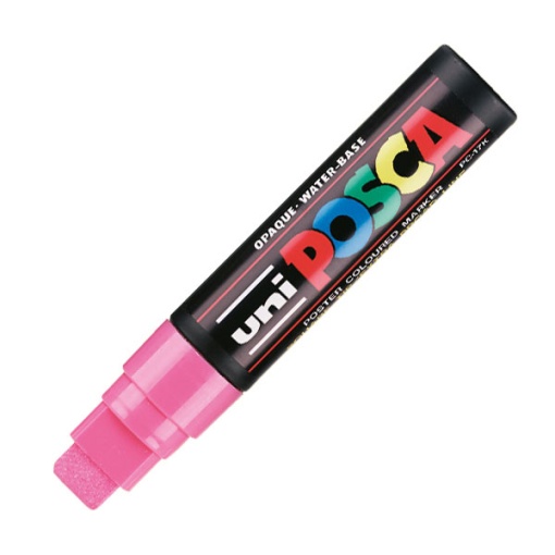 Marcador UNI Posca Pc-17k extra grosso 15mm rosa 13