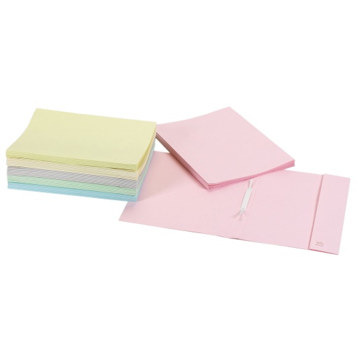 Classificador Cartolina ANCOR 240x305mm Cinza 240g com Aba/Ferragem/Palheta