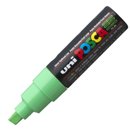 Marcador UNI Posca Pc-8k grosso 8mm verde claro 5