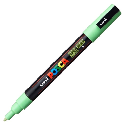 Marcador UNI Posca Pc-3m fino 0,9-1,3mm verde claro 5