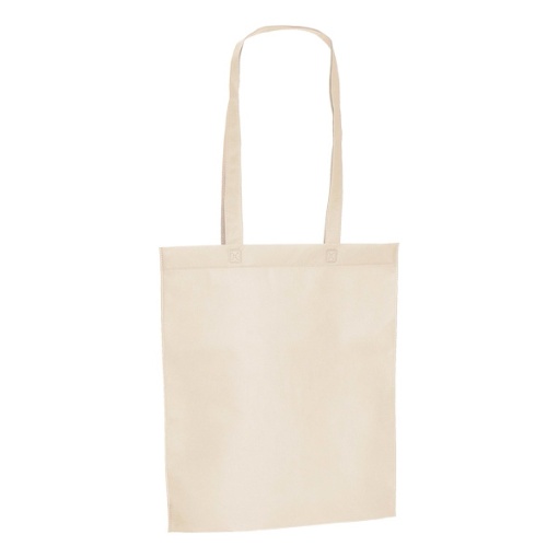 Saco TNT 38x8,5x41,5cm Bege com Asas 75cm