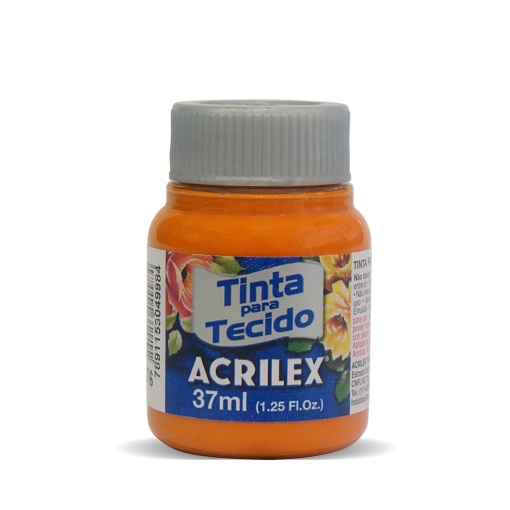 Tinta para Tecido ACRILEX Cenoura 576 37ml