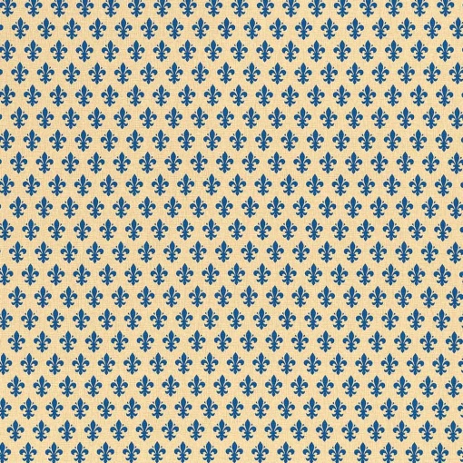 Película Adesiva D-C-FIX 45cmx15m Flor de Lis Azul 200-2756