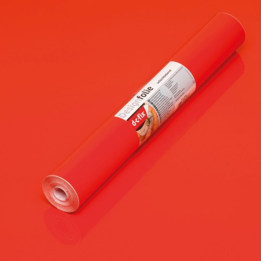 Película Adesiva D-C-FIX LISO Brilhante 45cmx15m Vermelho 200-2880