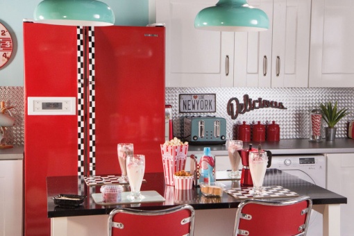 Película Adesiva D-C-FIX LISO Brilhante 45cmx15m Vermelho 200-1274