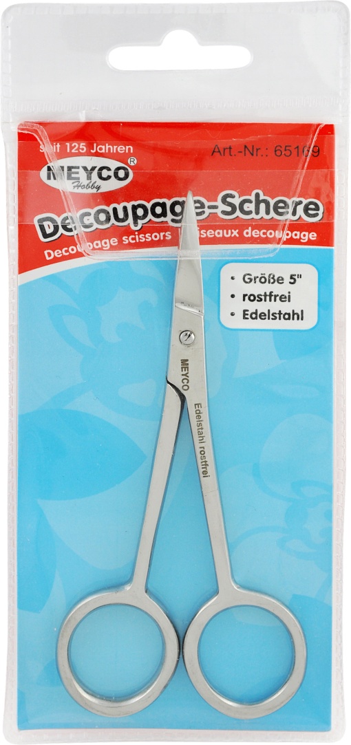 Tesoura Decoupage 5'' 12,7cm MEYCO