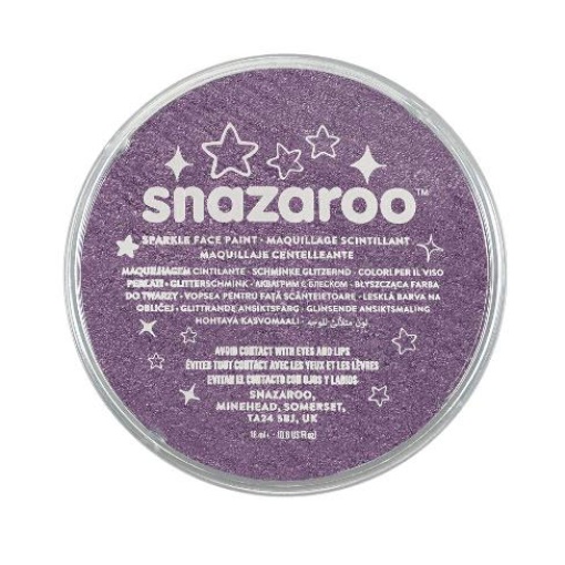 Pintura Facial SNAZAROO Cintilante Lilás 18ml