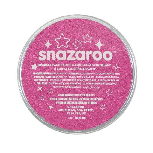Pintura Facial SNAZAROO Cintilante Rosa 18ml