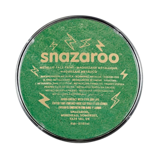 Pintura Facial SNAZAROO Metálico Verde Eléctrico 18ml