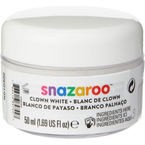 Pintura Facial SNAZAROO Clássico Branco 50ml