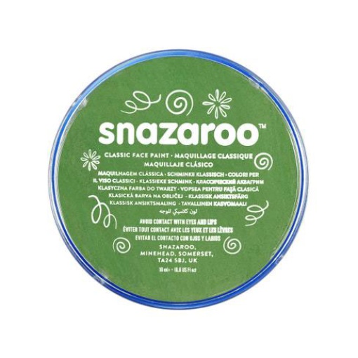 Pintura Facial SNAZAROO Clássico Verde Erva 18ml