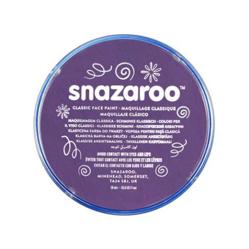 Pintura Facial SNAZAROO Clássico Púrpura 18ml