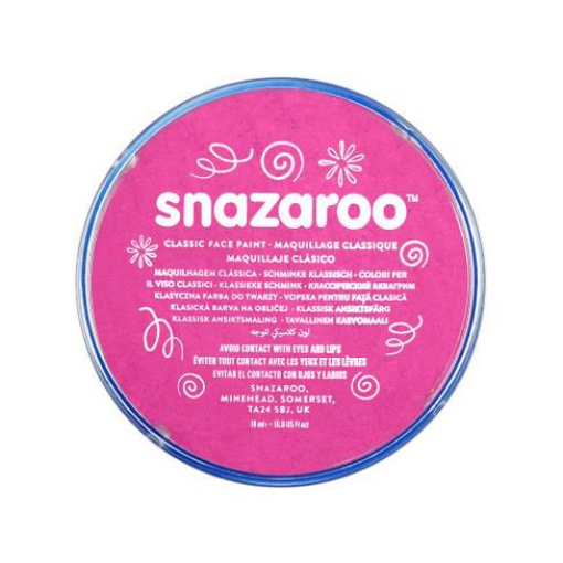 Pintura Facial SNAZAROO Clássico Rosa 18ml