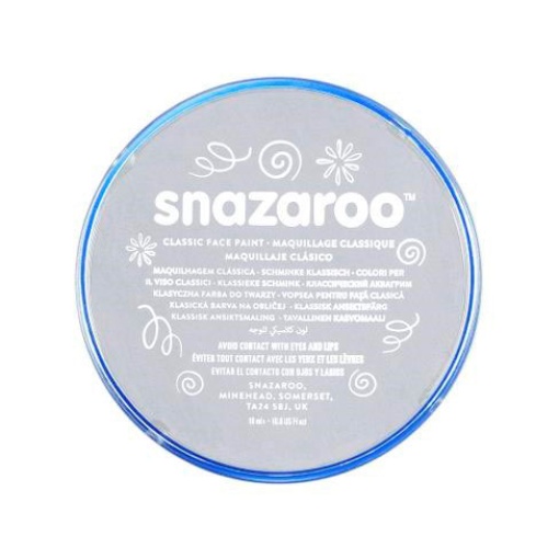 Pintura Facial SNAZAROO Clássico Cinza 18ml