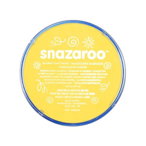 Pintura Facial SNAZAROO Clássico Amarelo Vivo 18ml