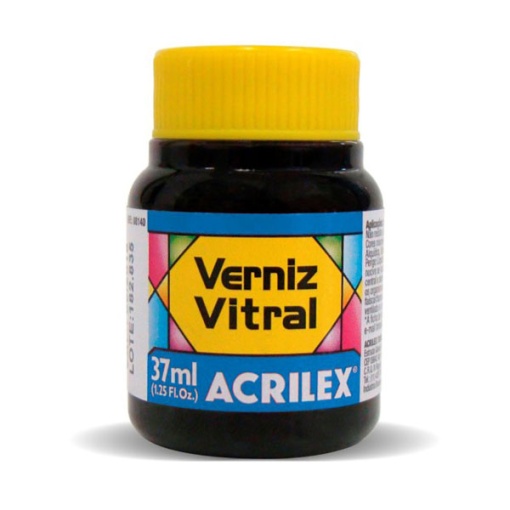 Verniz Vitral ACRILEX Azul Prússia 580 37ml