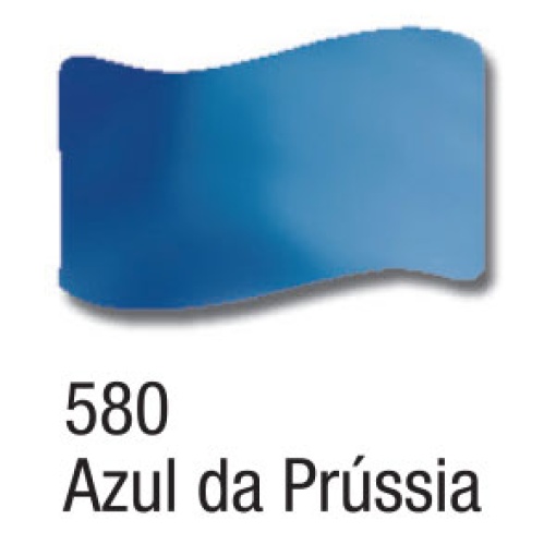 Verniz Vitral ACRILEX Azul Prússia 580 37ml