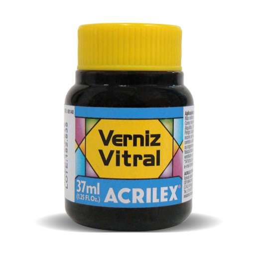 Verniz Vitral ACRILEX Azul Turquesa 501 37ml