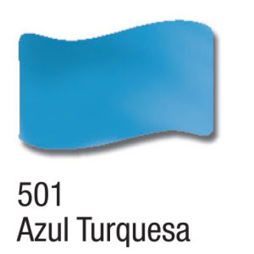 Verniz vitral ACRILEX azul turquesa 501 37ml
