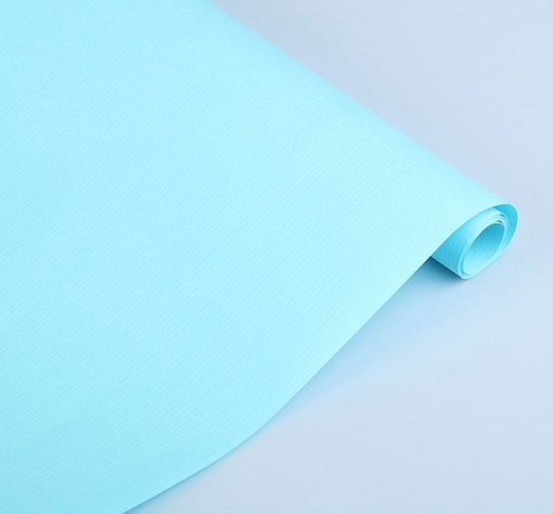 Papel de Embrulho SADIPAL Nefertiti Kraft Rolo 1x3m Azul Turquesa