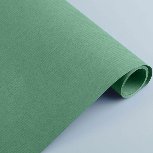 Papel de Embrulho SADIPAL Nefertiti Kraft Rolo 1x3m Verde Musgo