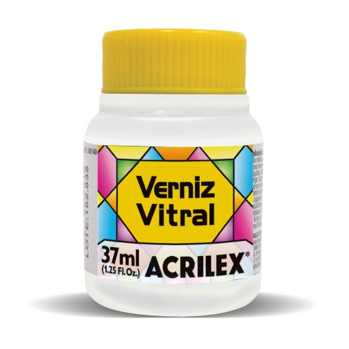 Verniz Vitral ACRILEX Incolor 500 37ml