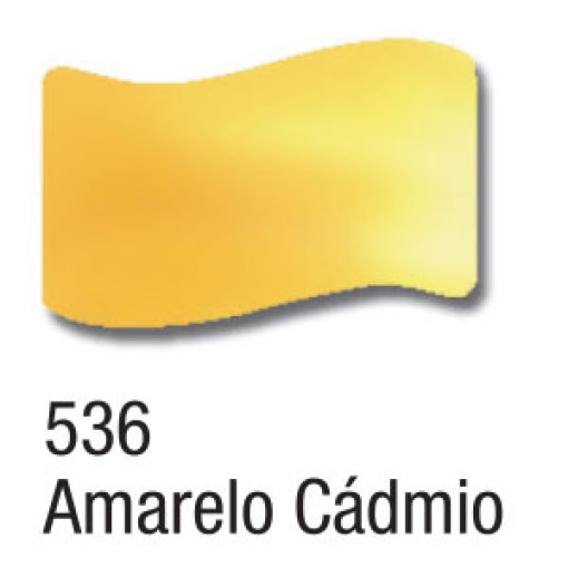 Verniz vitral ACRILEX amarelo cádmio 536 37ml