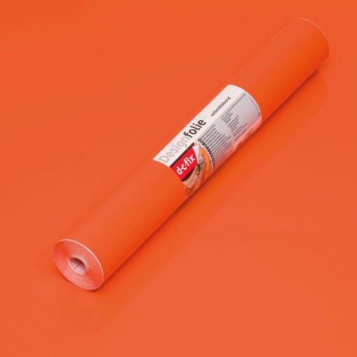 Película Adesiva D-C-FIX LISO Brilhante 45cmx15m Laranja 200-2879