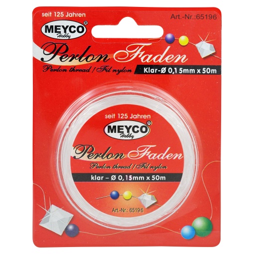 Fio de Nylon MEYCO 0,15mmx50m