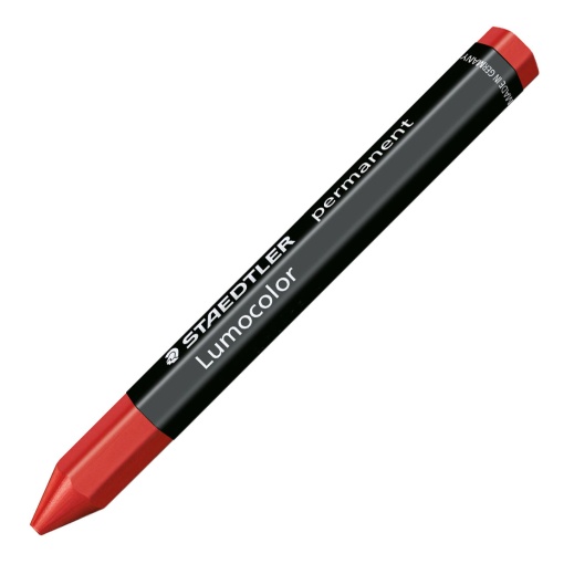 Lápis de Cera STAEDTLER Omnigraph Permanente Vermelho 236-2