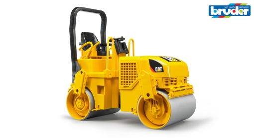 Rolo Compactador CAT 18cm BRUDER