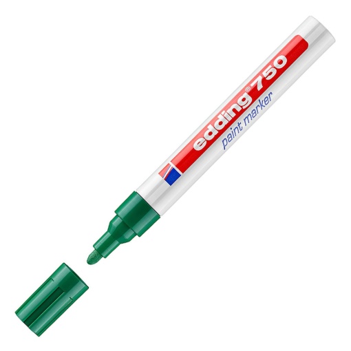 Marcador EDDING 750 2-4mm verde