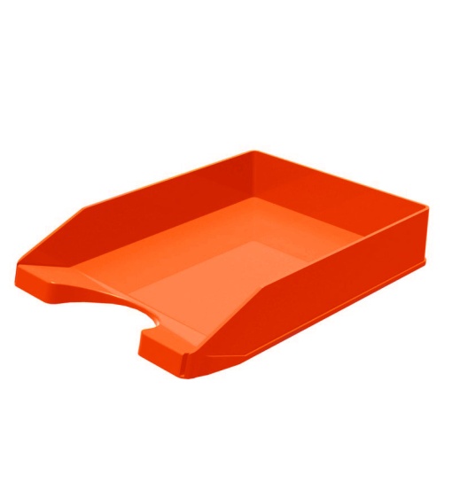 Tabuleiro de Secretária Plástico Opaco Laranja