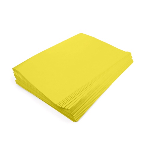 Papel Seda WEROLA 20g Amarelo Claro 02 50x70cm 520 unidades
