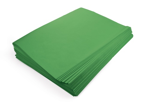 Papel Seda WEROLA 20g Verde Bandeira 11 50x70cm 520 unidades