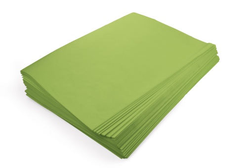Papel Seda WEROLA 20g Verde Alface 13 50x70cm 520 unidades