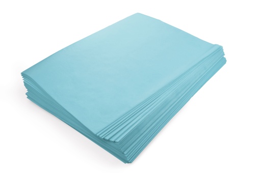 Papel Seda WEROLA 20g Azul Claro 55 50x70cm 520 unidades