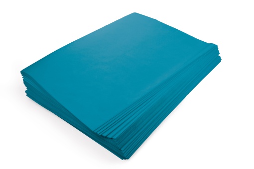Papel Seda WEROLA 20g Azul Turquesa 56 50x70cm 520 unidades