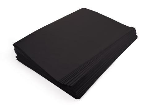 Papel Seda WEROLA 20g Preto 69 50x70cm 520 unidades