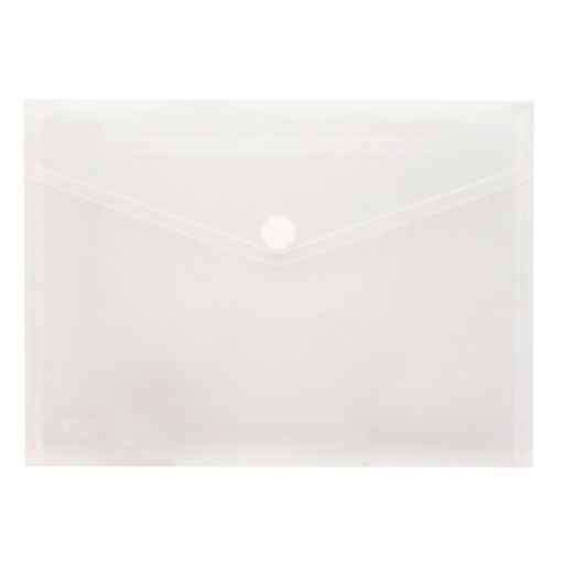 Bolsa para Documentos Fecho Velcro A5 Tipo Envelope Transparente