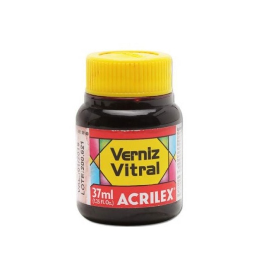 Verniz Vitral ACRILEX Coral 586 37ml