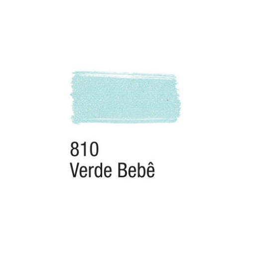 Tinta para tecido ACRILEX verde bebé 810 37ml