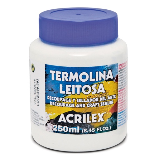 Termolina Leitosa ACRILEX 250ml
