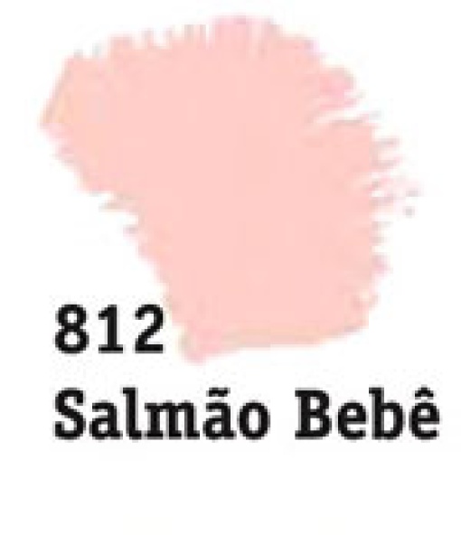 Tinta acrílica fosca ACRILEX Nature COLORS salmão bebé 812 60ml