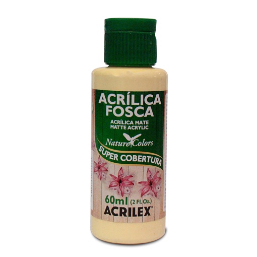 Tinta Acrílica Fosca ACRILEX Nature COLORS Camurça 525 60ml