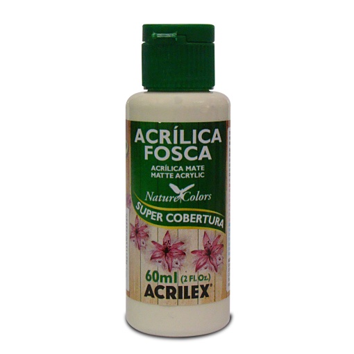 Tinta Acrílica Fosca ACRILEX Nature COLORS Amarelo Mineral 893 60ml