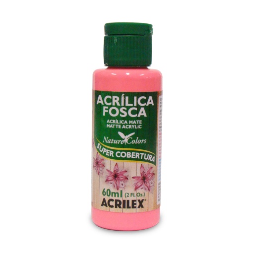Tinta Acrílica Fosca ACRILEX Nature COLORS Pink 527 60ml