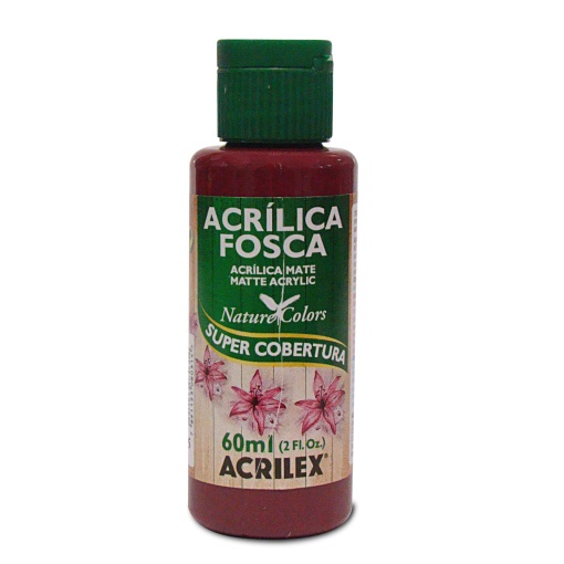 Tinta Acrílica Fosca ACRILEX Nature COLORS Vinho 565 60ml