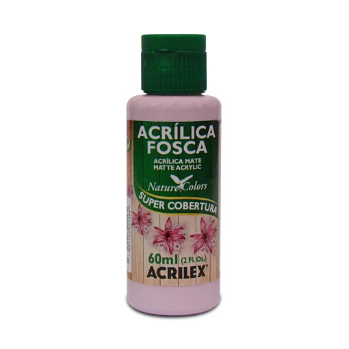 Tinta Acrílica Fosca ACRILEX Nature COLORS Lilás 528 60ml