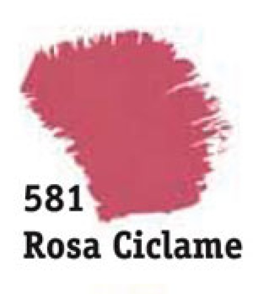 Tinta acrílica fosca ACRILEX Nature COLORS rosa ciclâmen 581 60ml